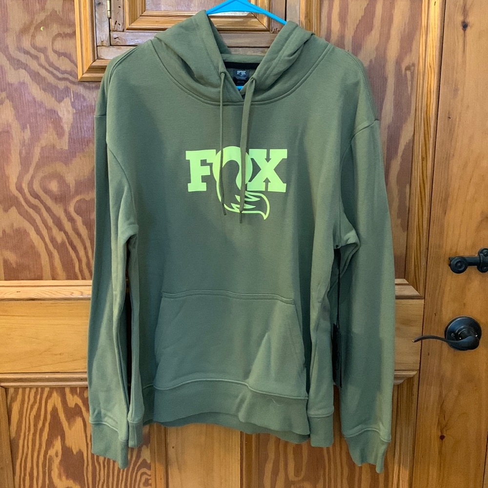 NWT Fox All Day women’s pullover hoody in green size large